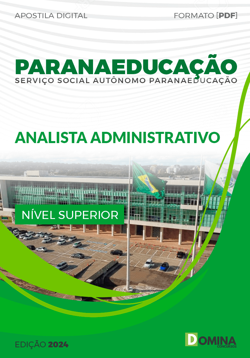 Apostila Paranaeducação 2024 Analista Administrativo