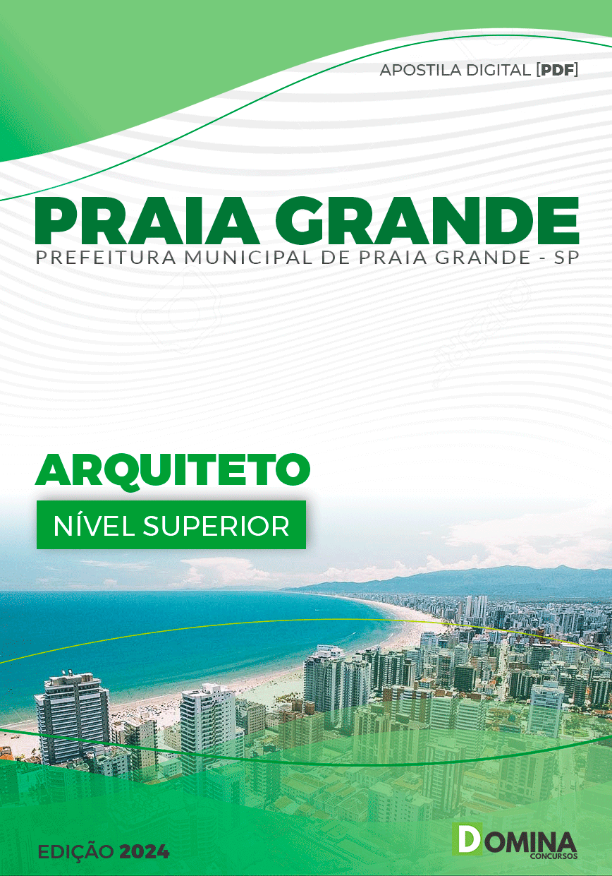 Apostila Arquiteto Praia Grande SP 2024