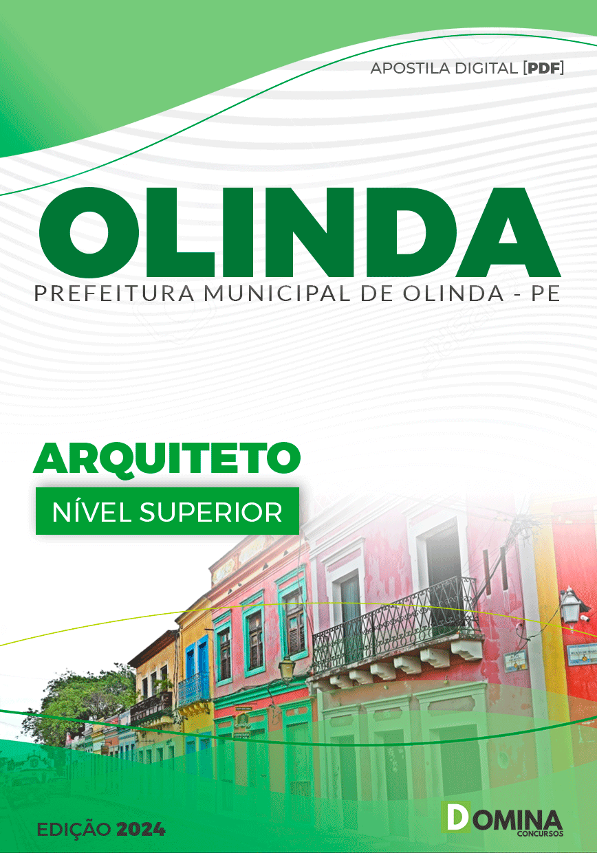 Apostila Olinda PE 2024 Arquiteto