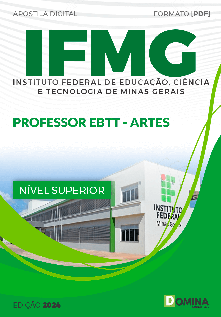 Apostila IFMG 2024 Professor EBTT Artes