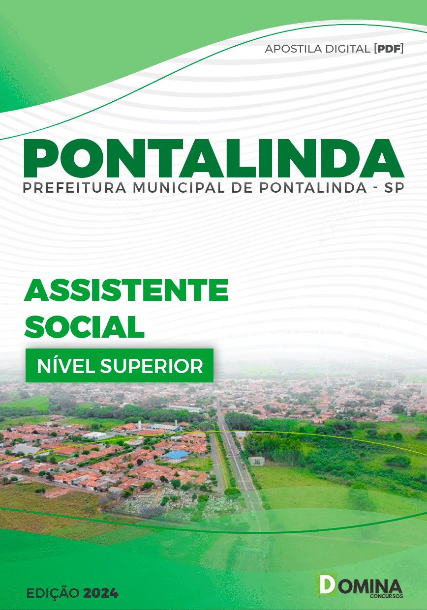 Apostila Assistente Social Pontalinda SP 2024