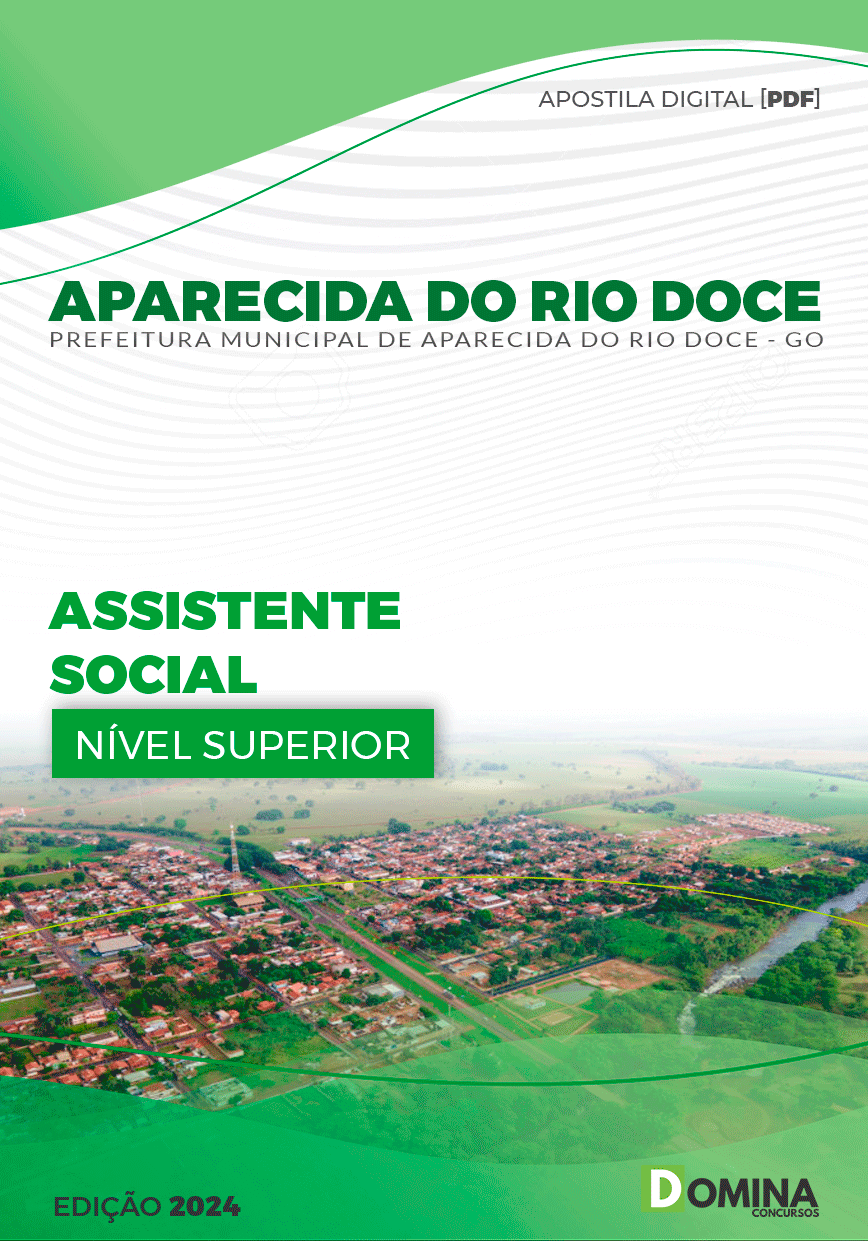 Apostila Aparecida do Rio Doce GO 2024 Assistente Social
