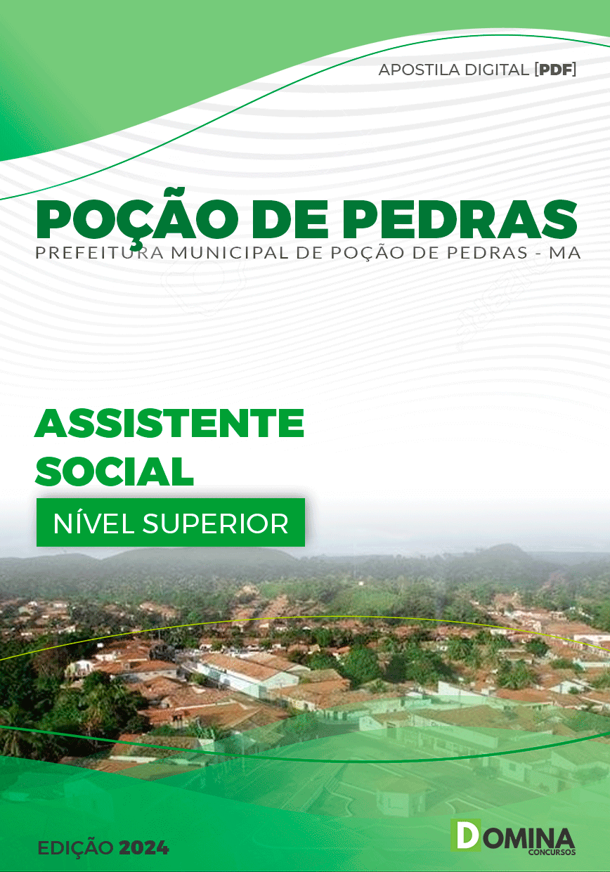 Apostila Assistente Social Poção de Pedras MA 2024