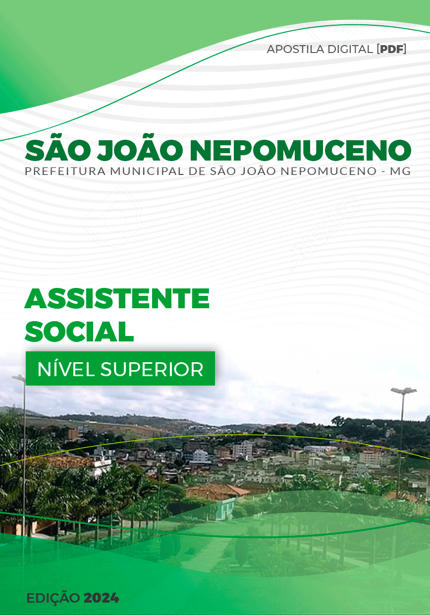 Apostila São João Nepomuceno MG 2024 Assistente Social