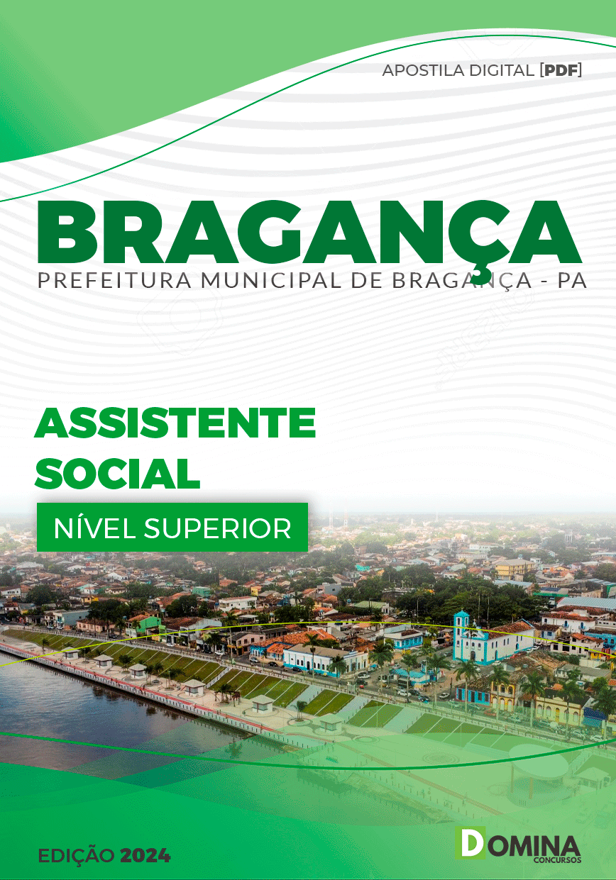 Apostila Prefeitura Bragança PA 2024 Assistente Social