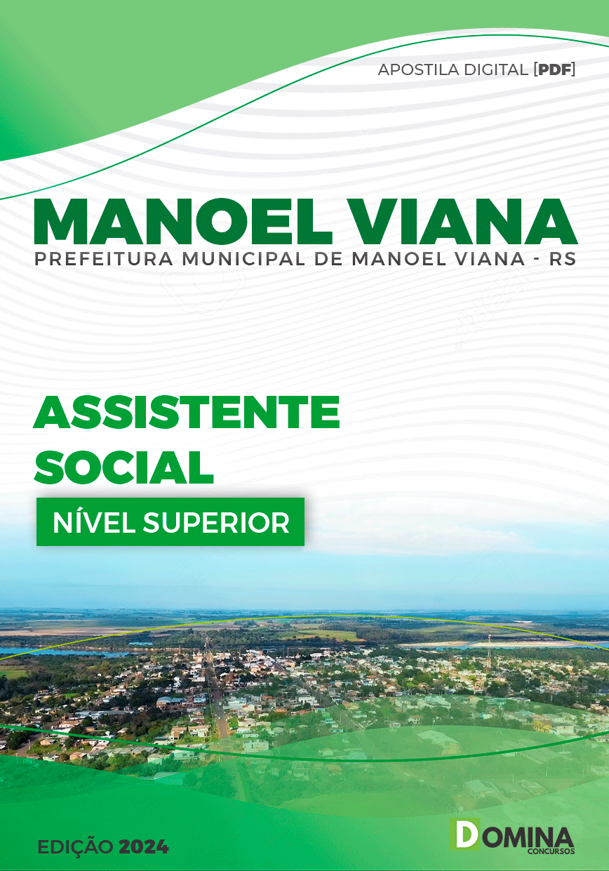 Apostila Assistente Social Manoel Viana RS 2024