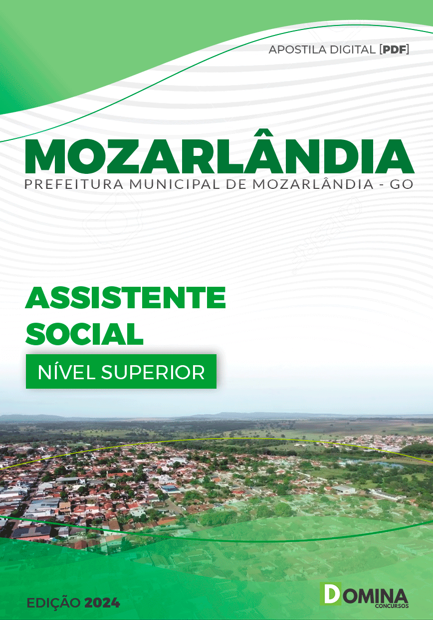 Apostila Assistente Social Mozarlândia GO 2024