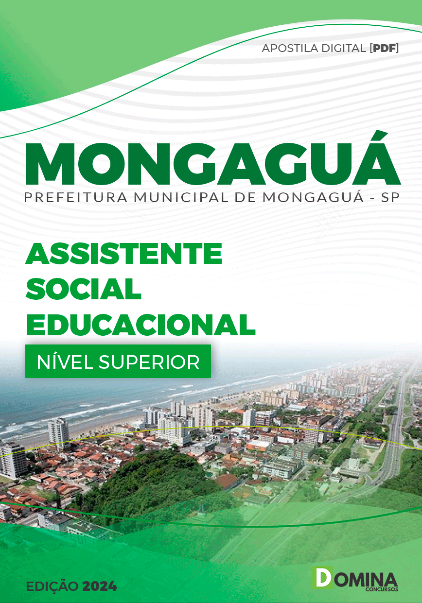 Apostila Prefeitura Mongaguá SP 2024 Assistente Social