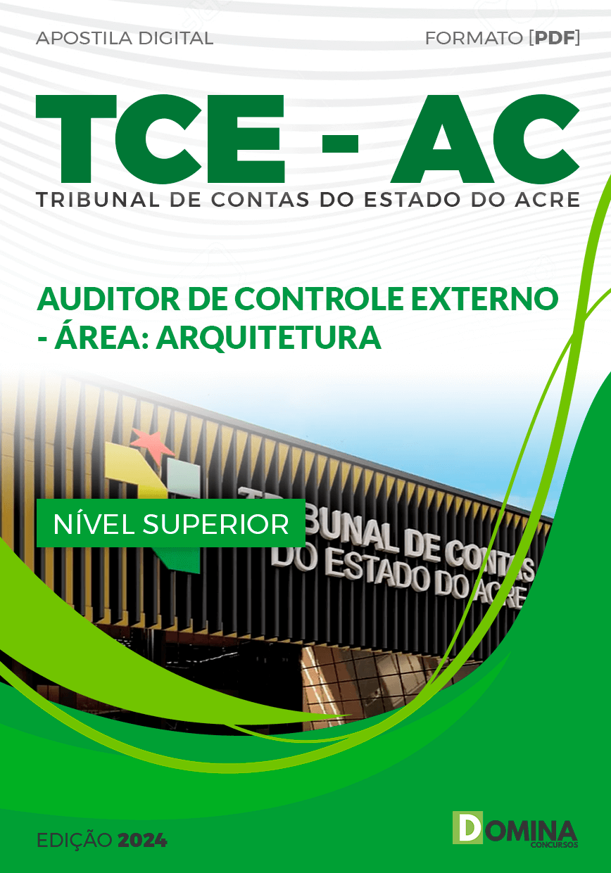 Apostila Analista Controle Externo Arquitetura TCE AC 2024