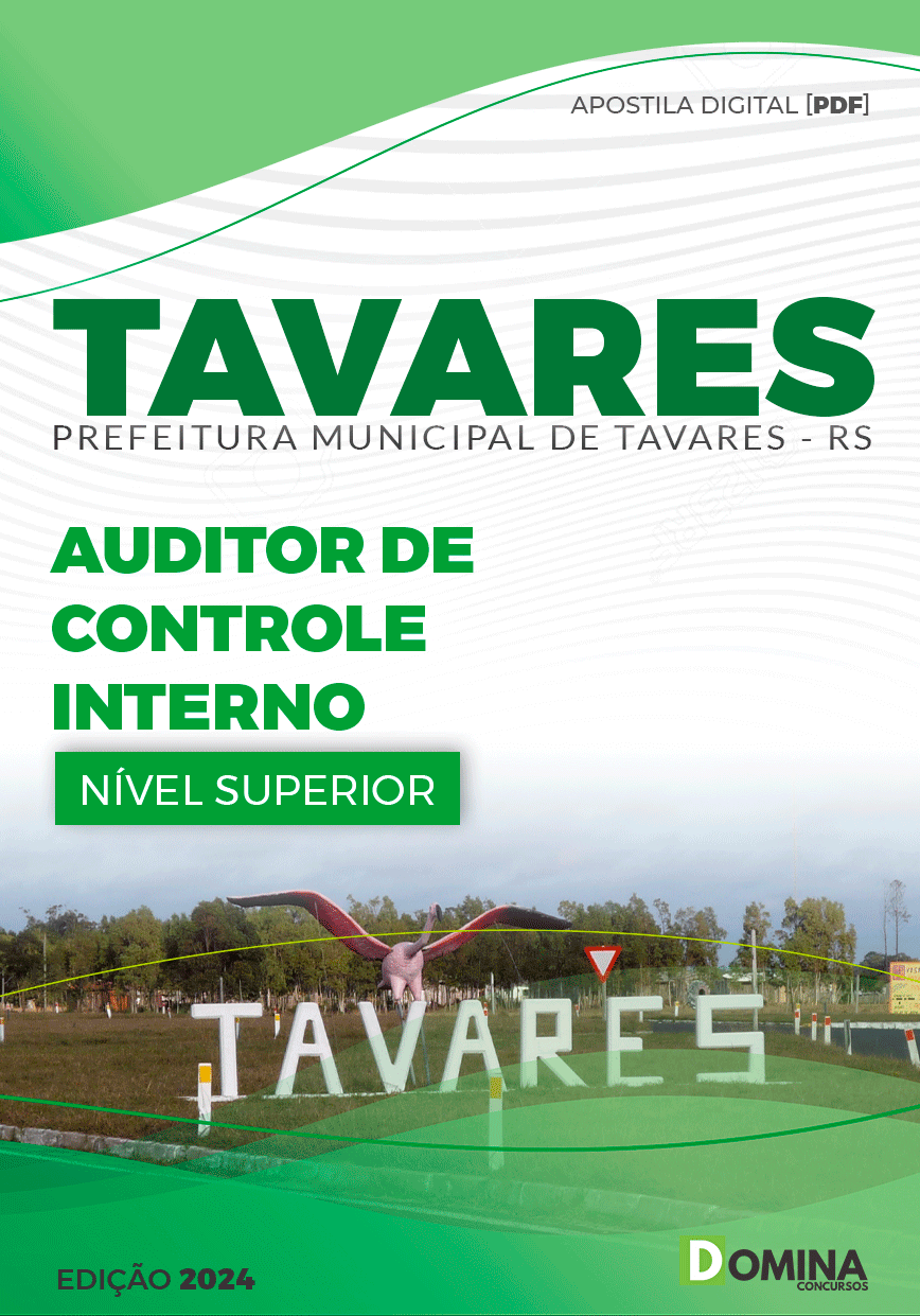 Apostila Prefeitura Tavares RS 2024 Auditor De Controle Interno