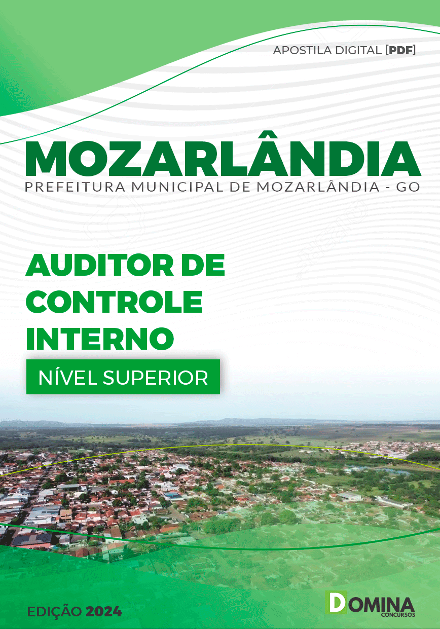 Apostila Auditor de Controle Interno Mozarlândia GO 2024