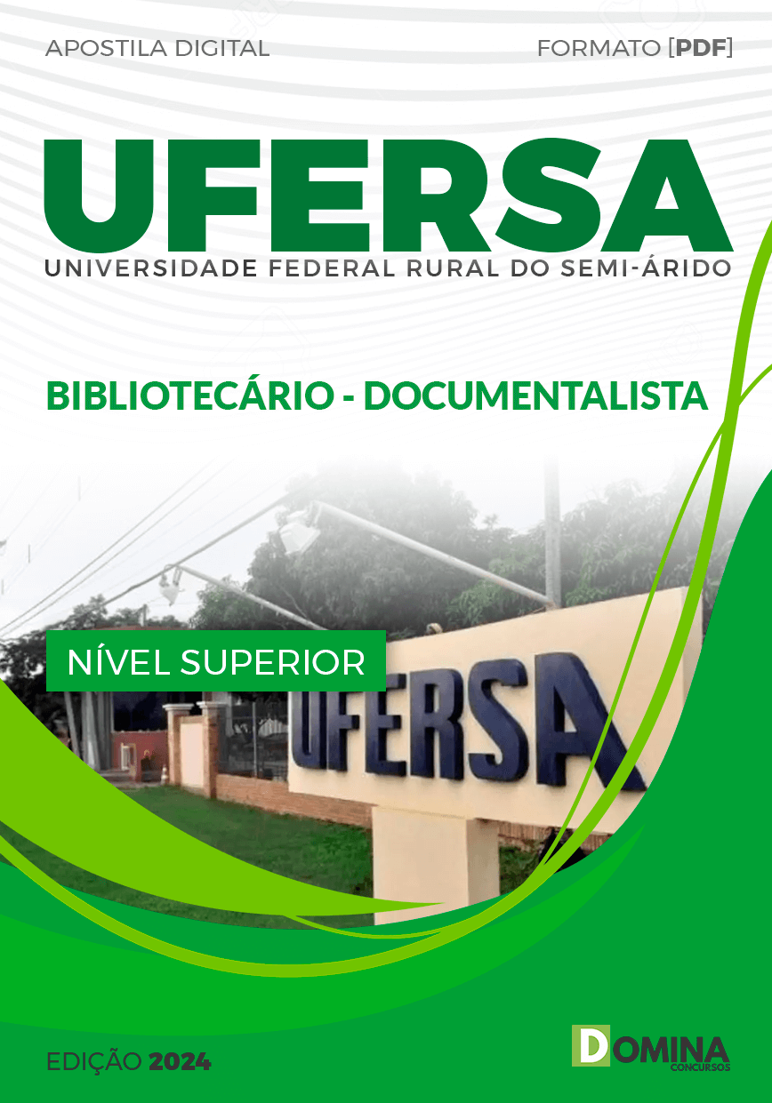 Apostila UFERSA 2024 Bibliotecário