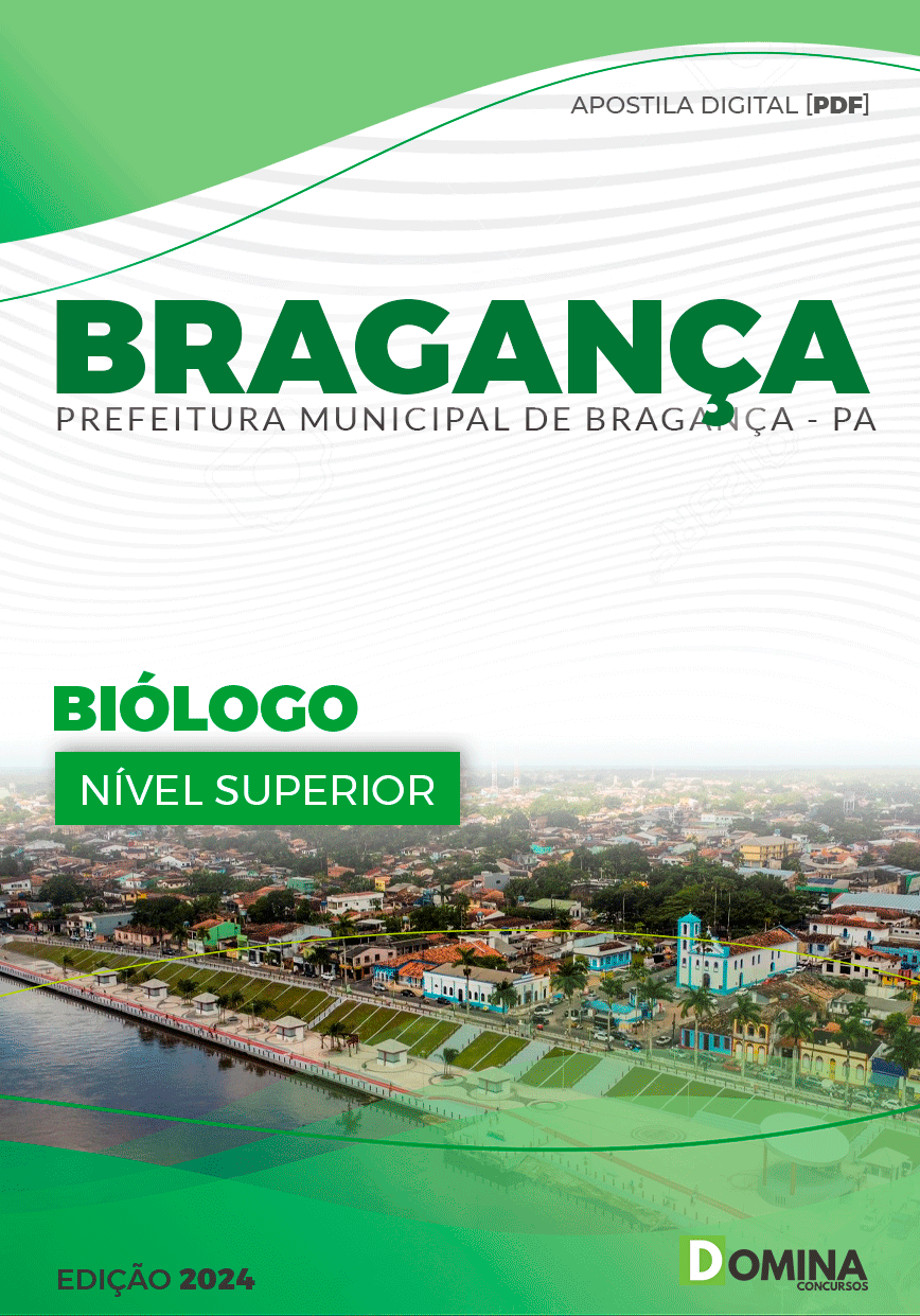 Apostila Prefeitura Bragança PA 2024 Biólogo