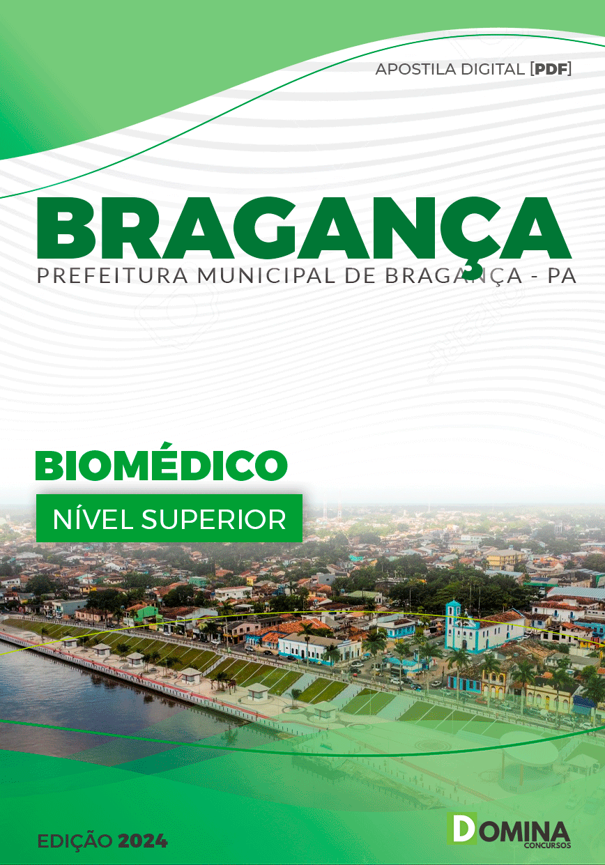 Apostila Prefeitura Bragança PA 2024 Biomédico