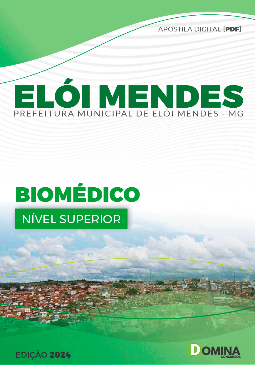 Apostila Elói Mendes MG 2024 Biomédico