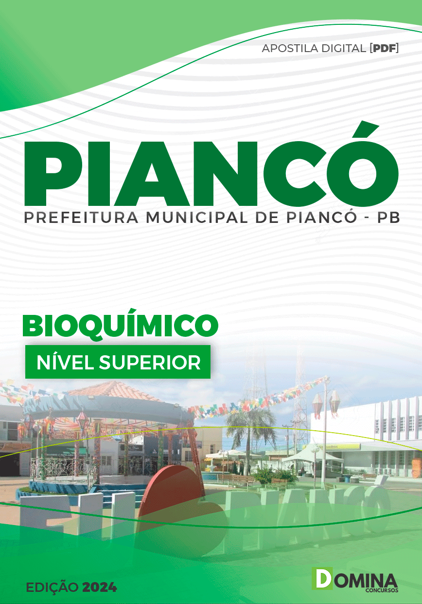 Apostila Piancó PB 2024 Bioquímico