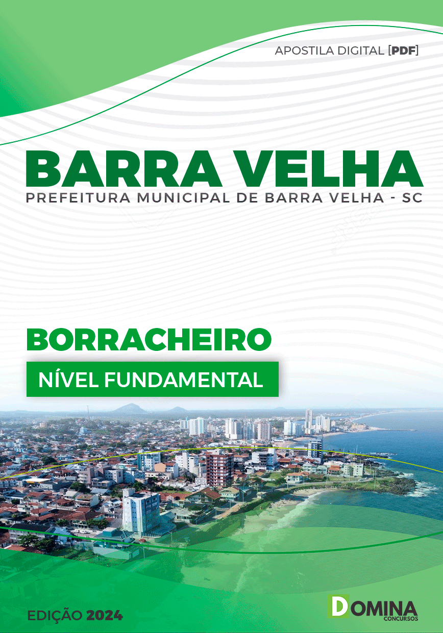 Apostila Barra Velha SC 2024 Borracheiro