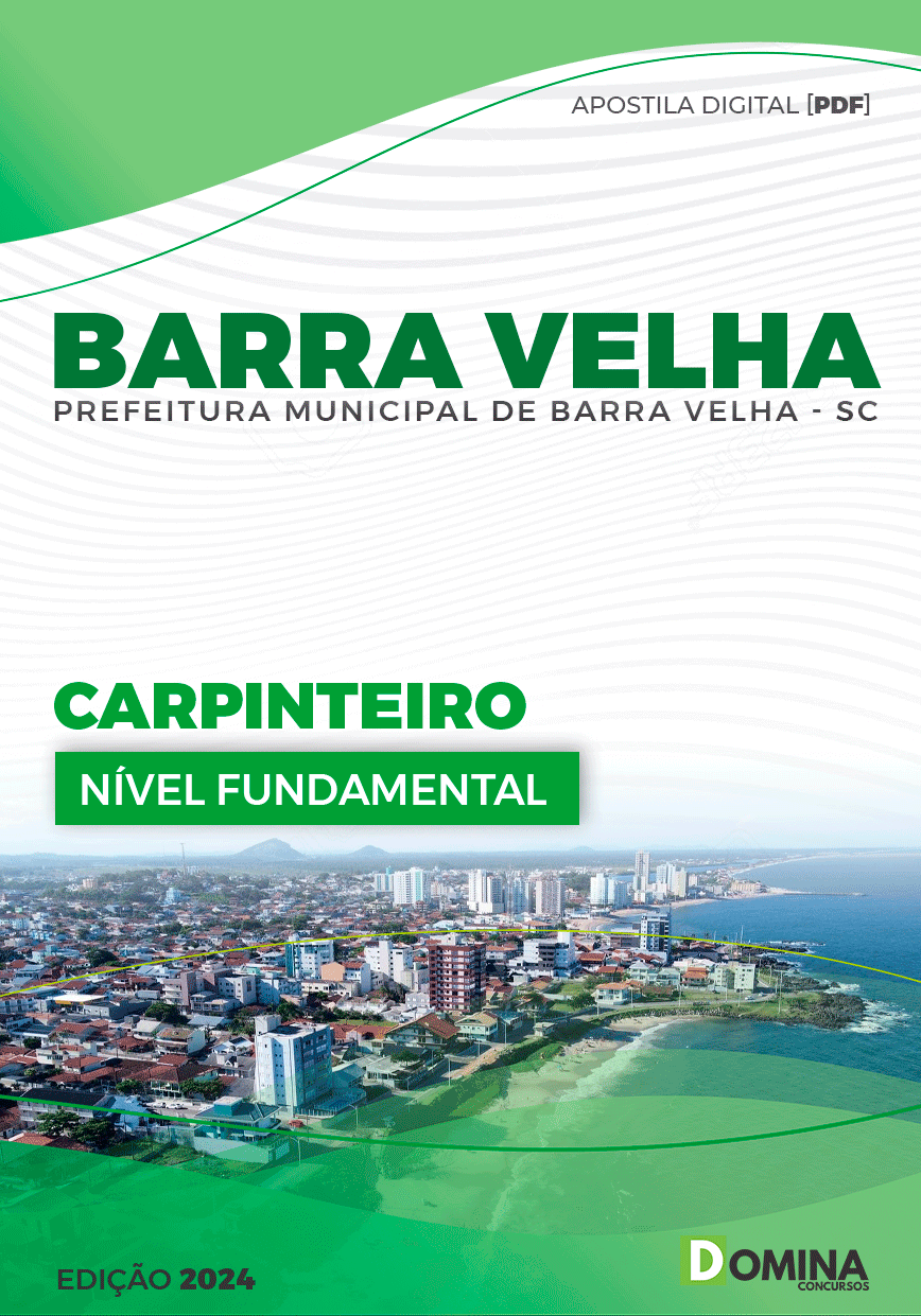 Apostila Barra Velha SC 2024 Carpinteiro