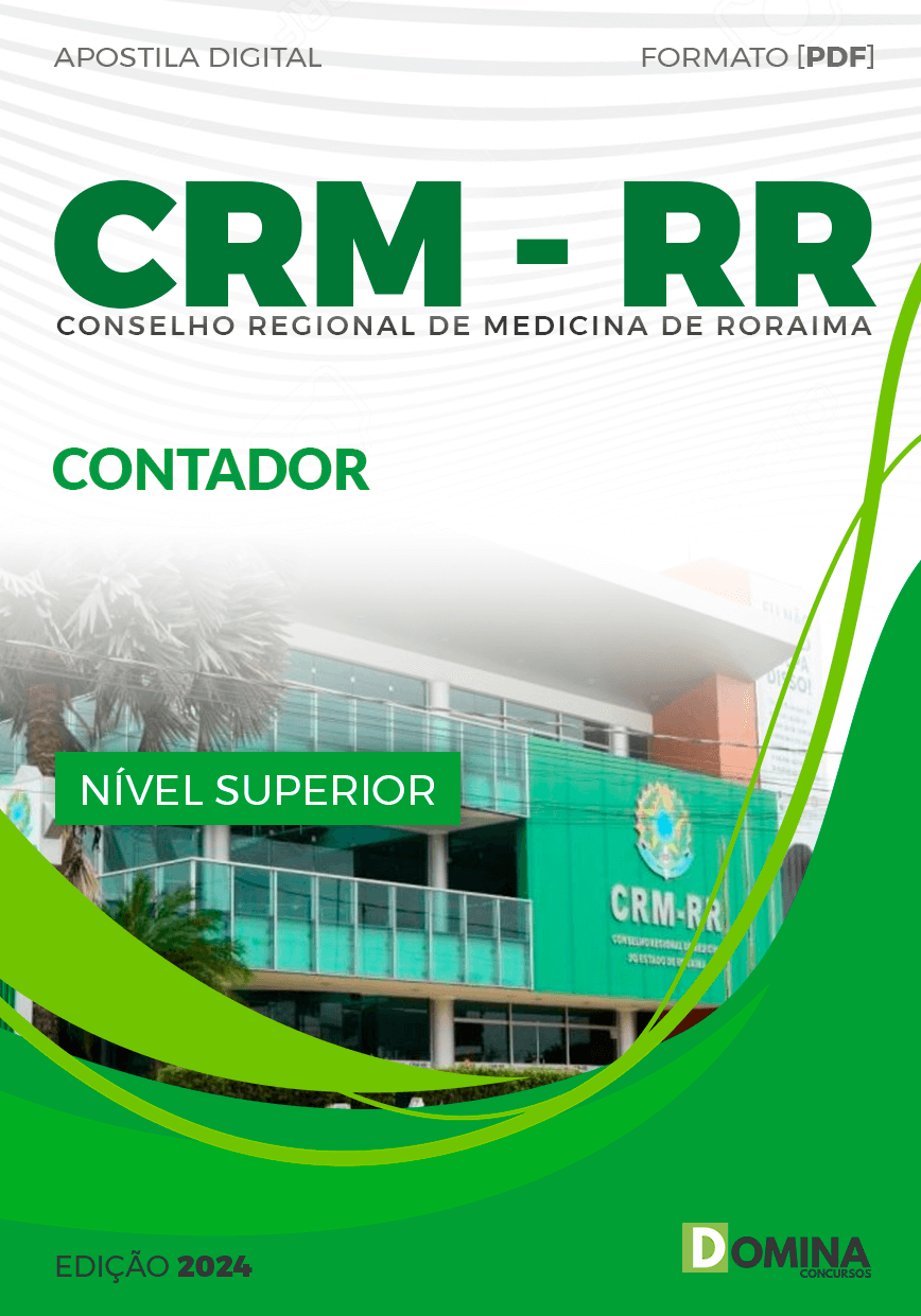 Apostila Contador CRM RR 2024