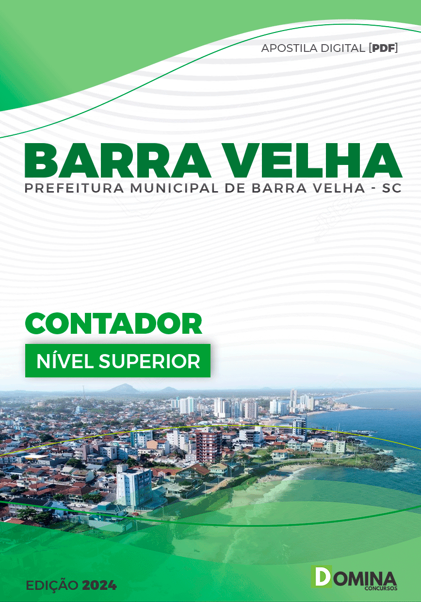 Apostila Barra Velha SC 2024 Contador