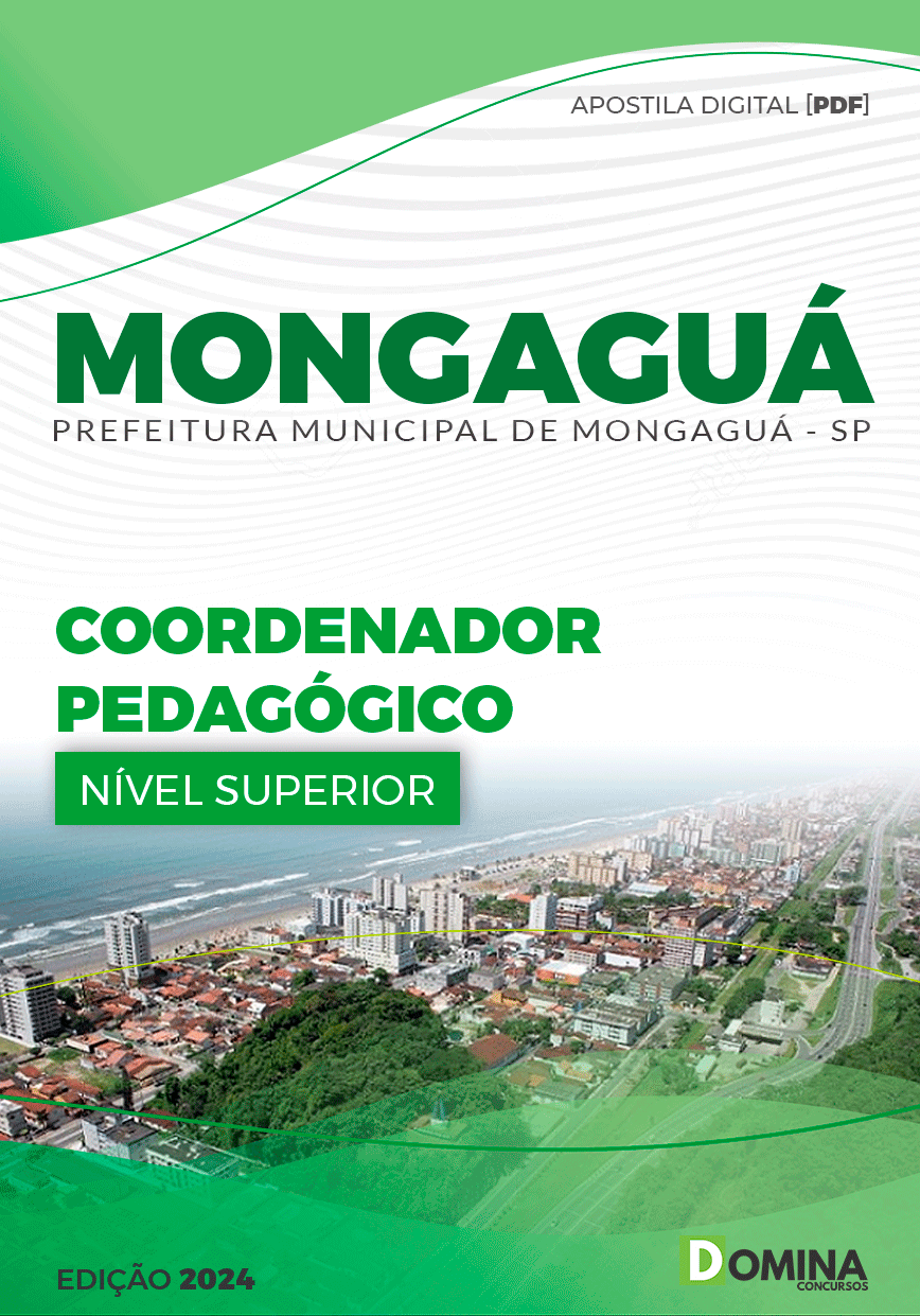 Apostila Prefeitura Mongaguá SP 2024 Coordenador Pedagógico