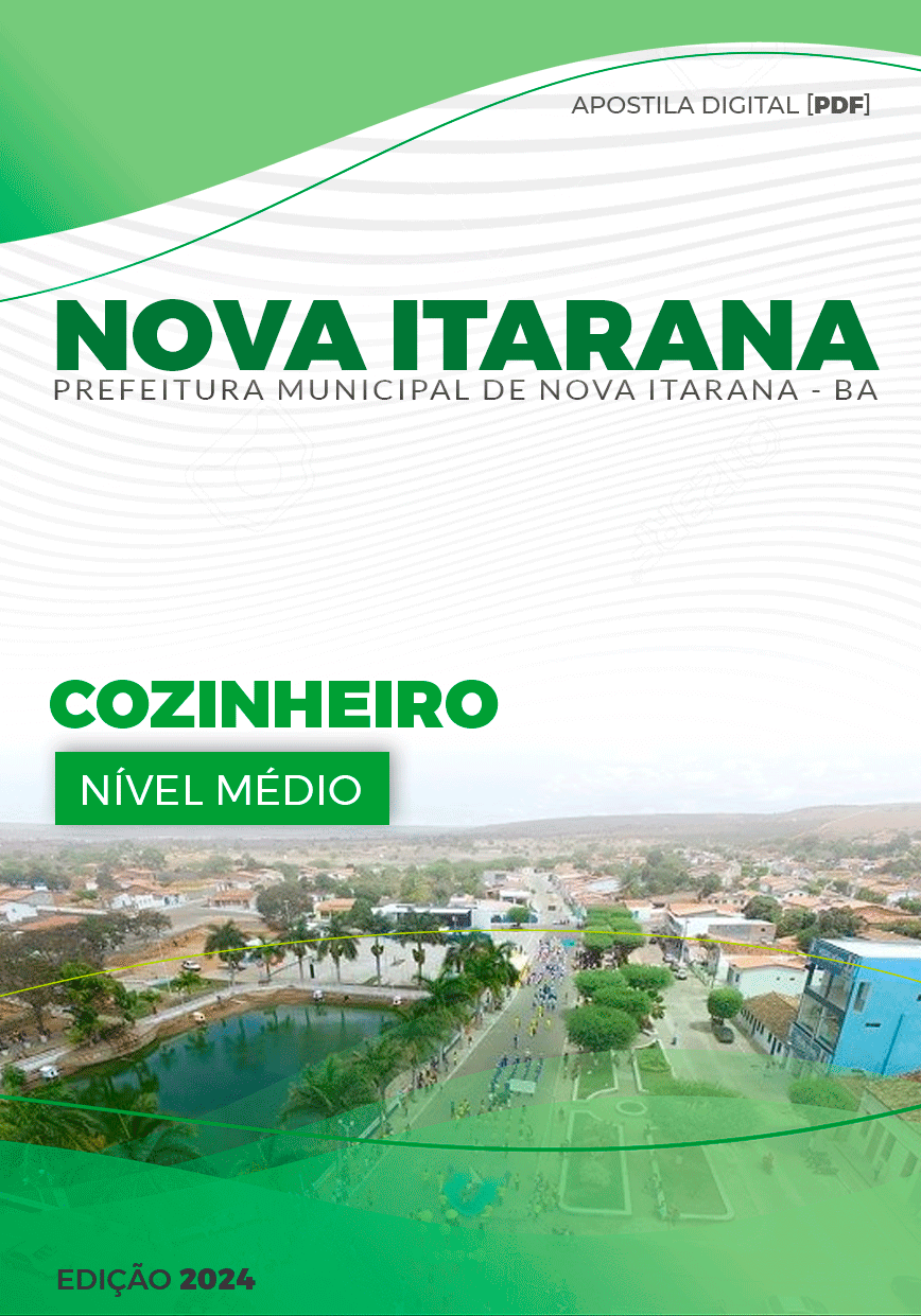 Apostila Cozinheira Nova Itarana BA 2024