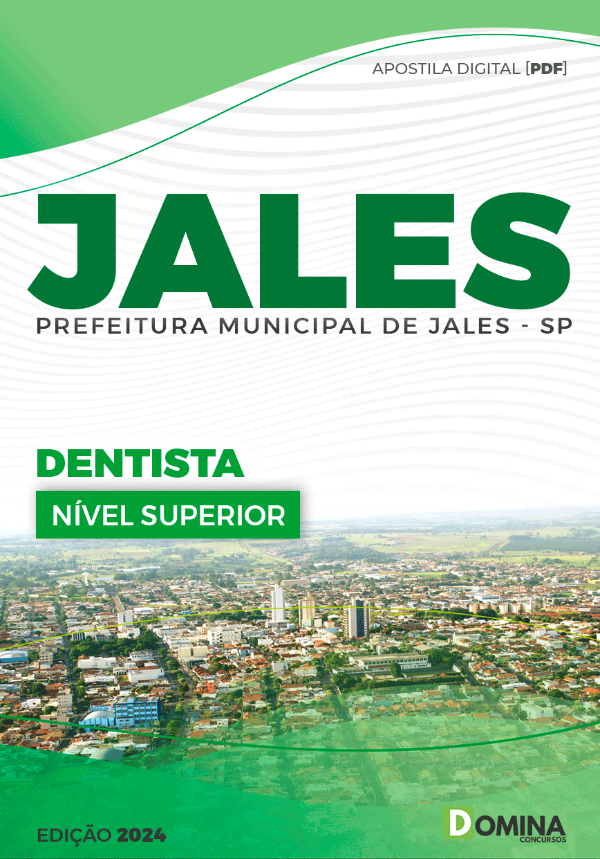 Apostila Jales SP 2024 Dentista