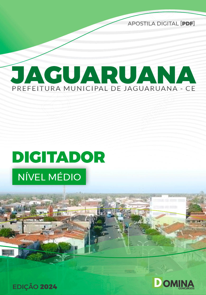 Apostila Digitador Jaguaruana CE 2024