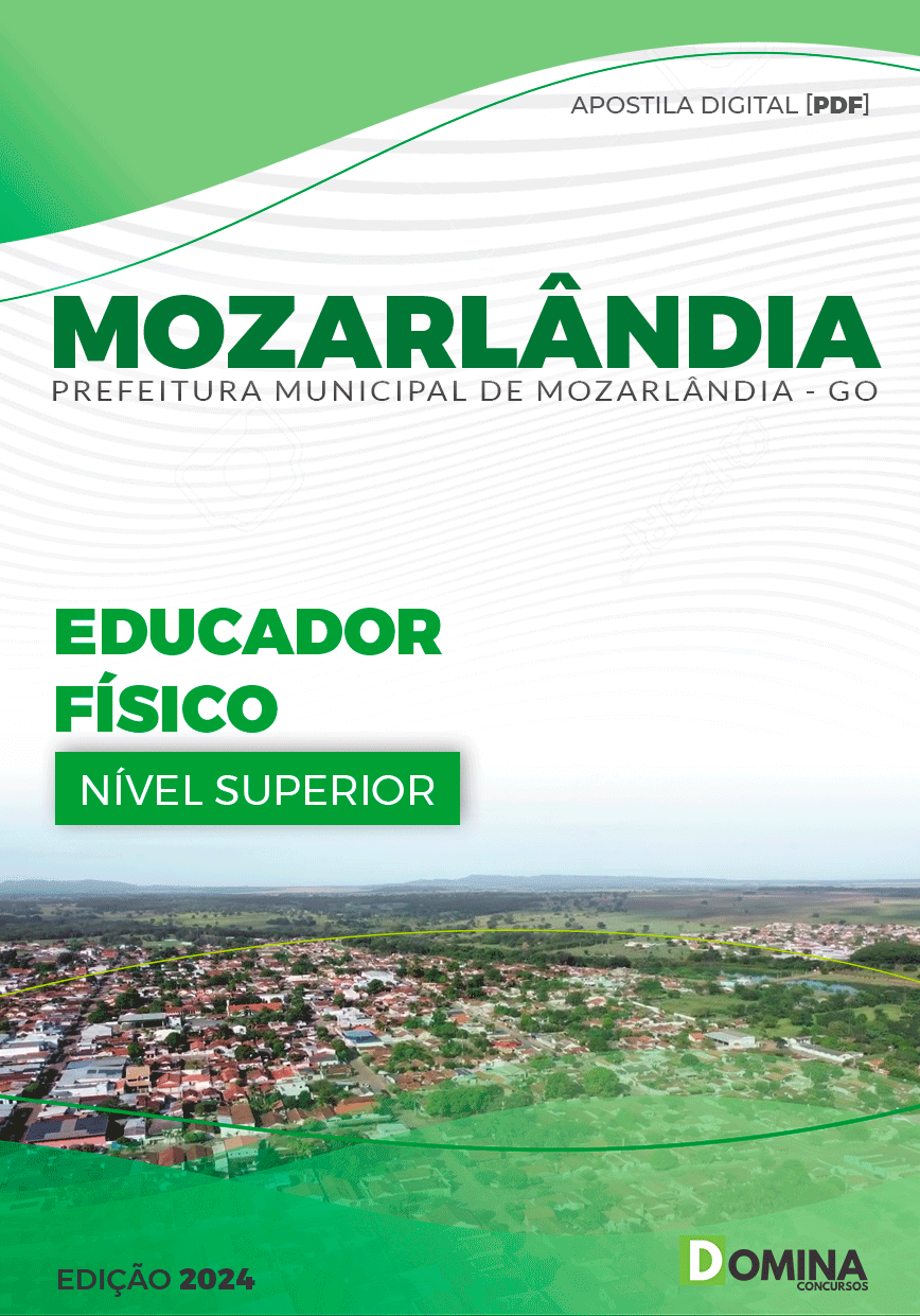 Apostila Educador Físico Mozarlândia GO 2024