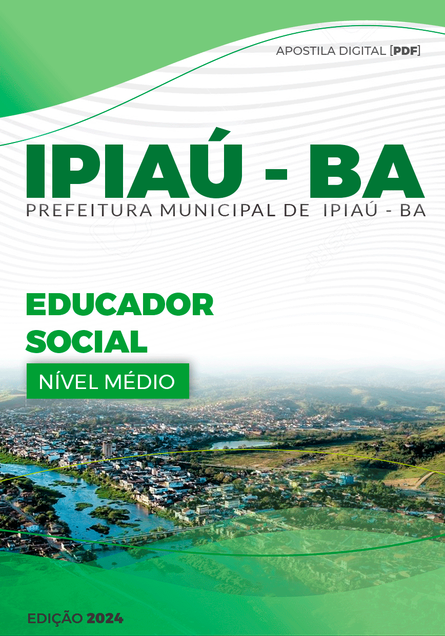 Apostila Ipiaú BA 2024 Educador Social