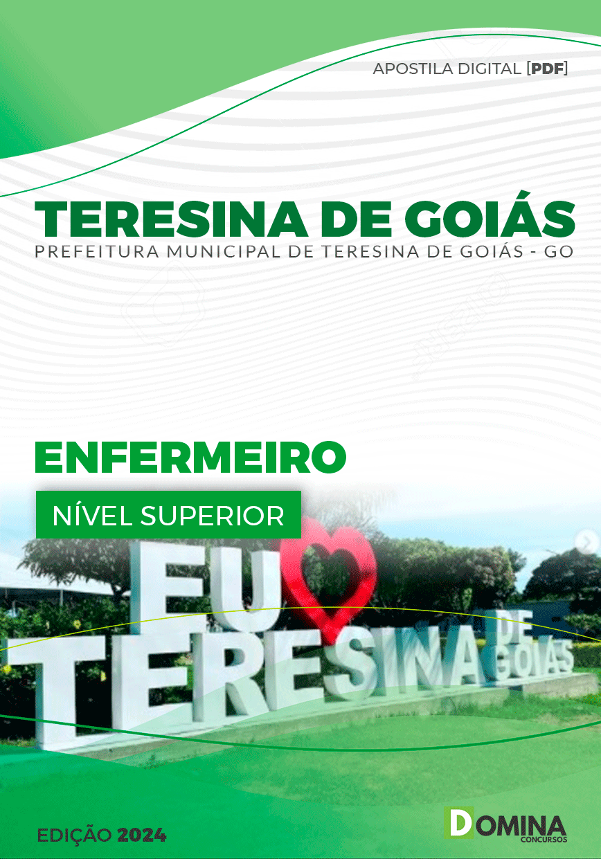 Apostila Enfermeiro Teresina de Goiás GO 2024