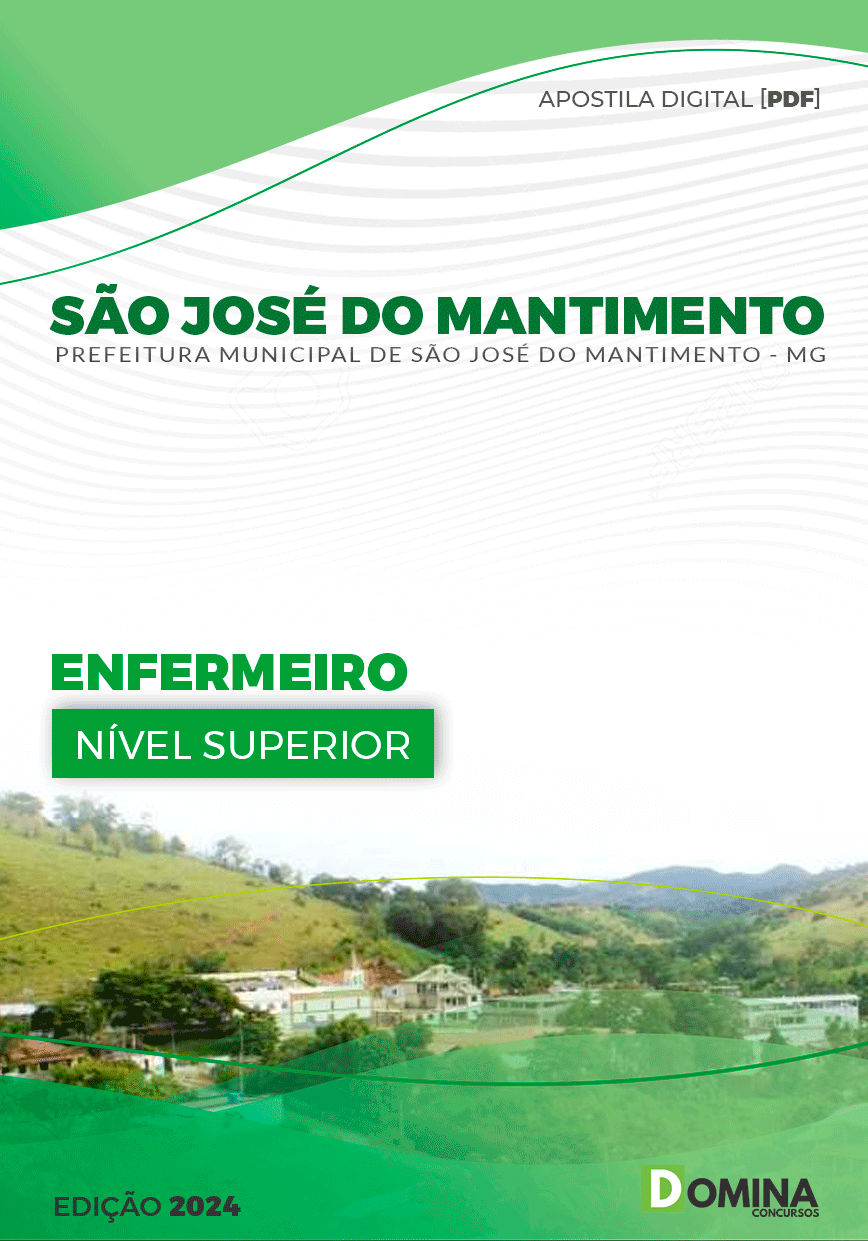 Apostila São José do Mantimento MG 2024 Enfermeiro