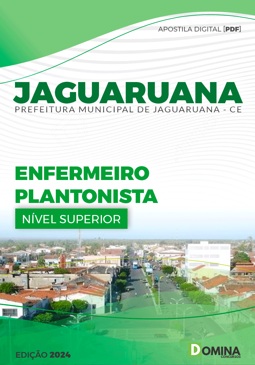 Apostila Enfermeiro Plantonista Jaguaruana CE 2024