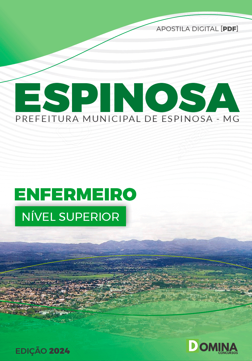 Apostila Prefeitura Espinosa MG 2024 Enfermeiro