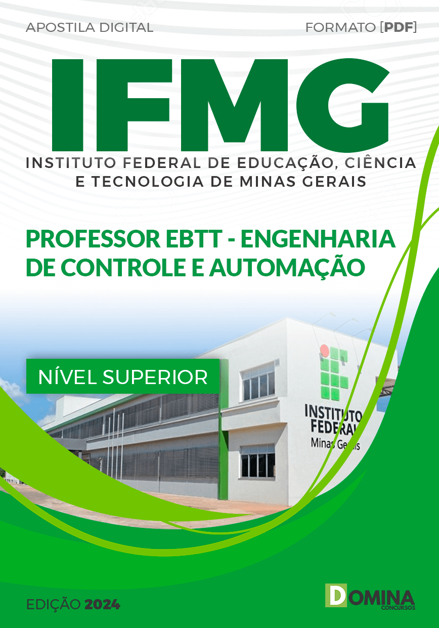Apostila IFMG 2024 Professor EBTT Engenharia de Controle e Automação