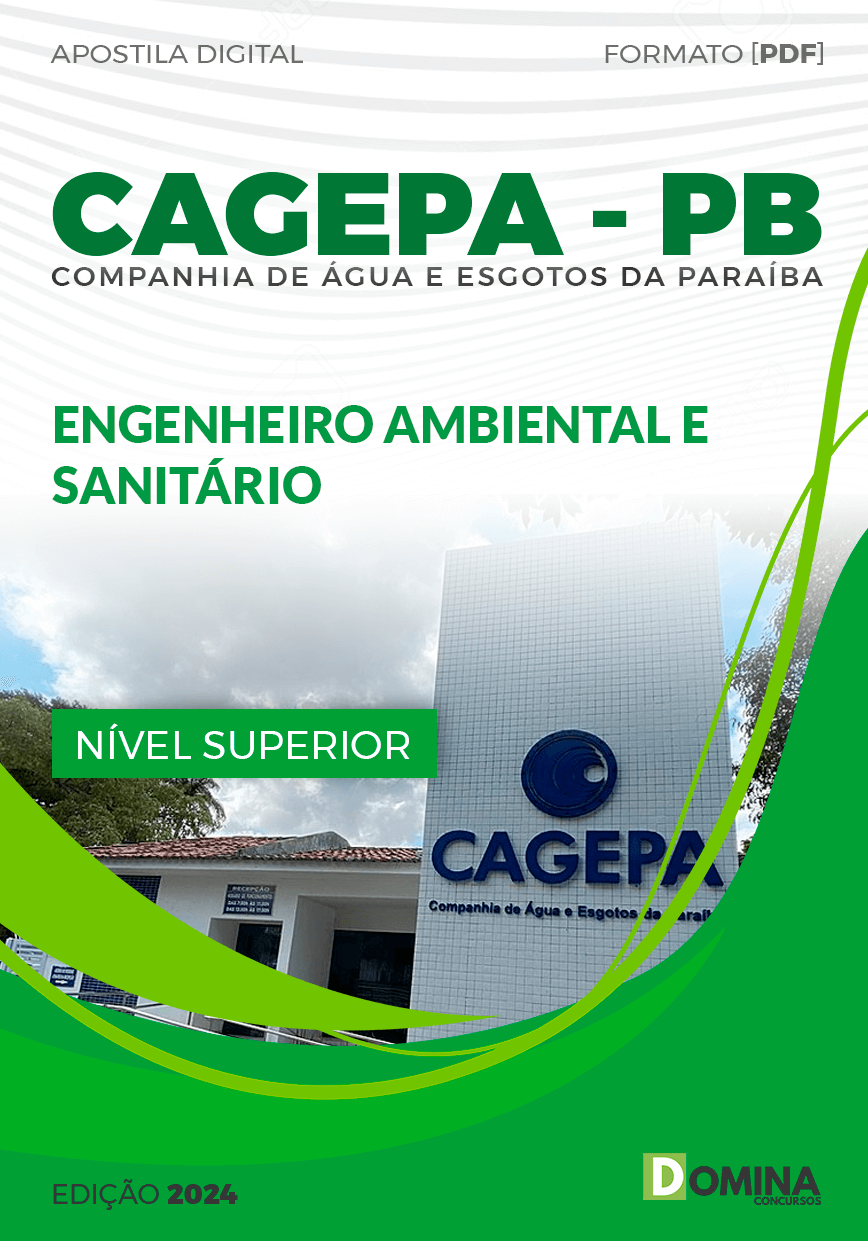 Apostila CAGEPA PB 2024 Engenheiro Ambiental e Sanitário