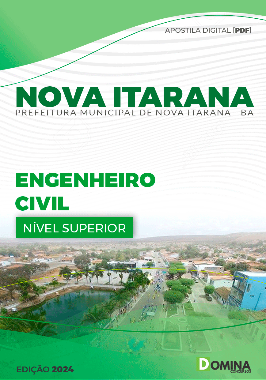 Apostila Engenheiro Civil Nova Itarana BA 2024