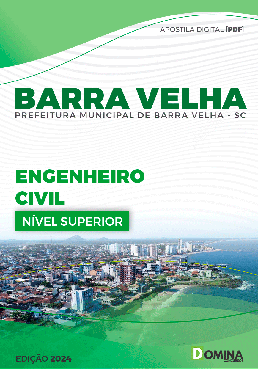 Apostila Barra Velha SC 2024 Engenheiro Civil