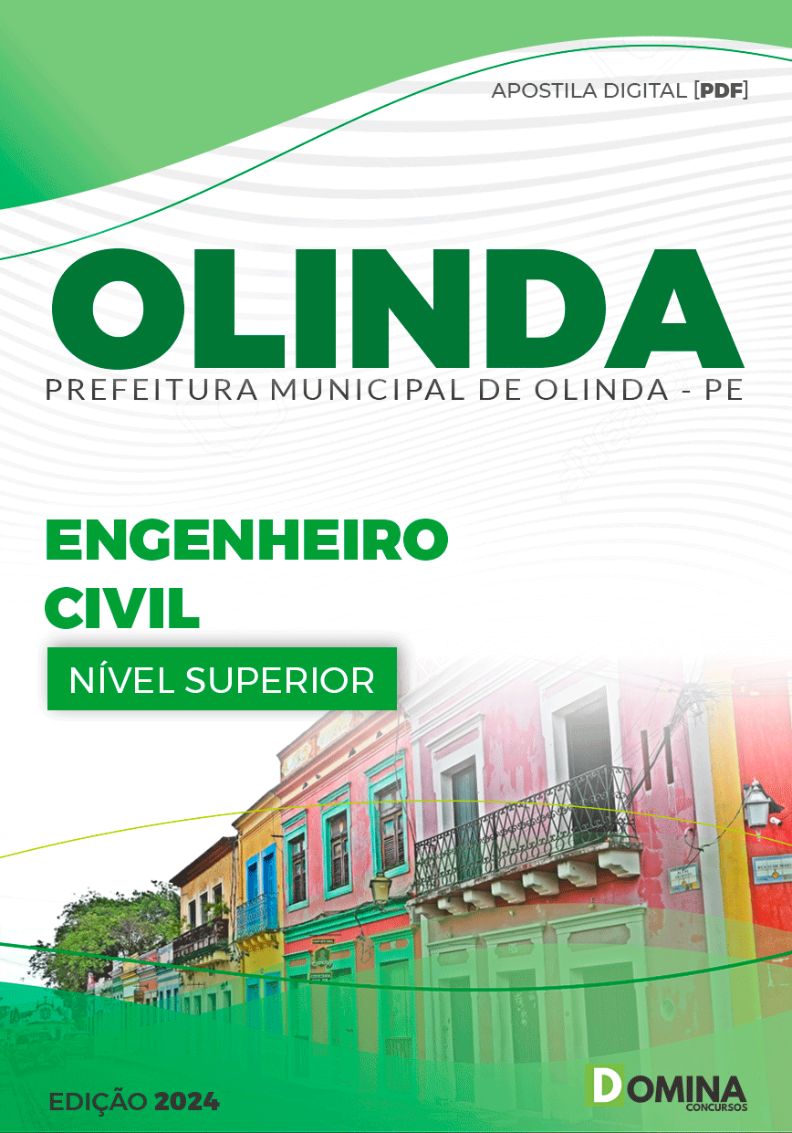 Apostila Olinda PE 2024 Engenheiro Civil