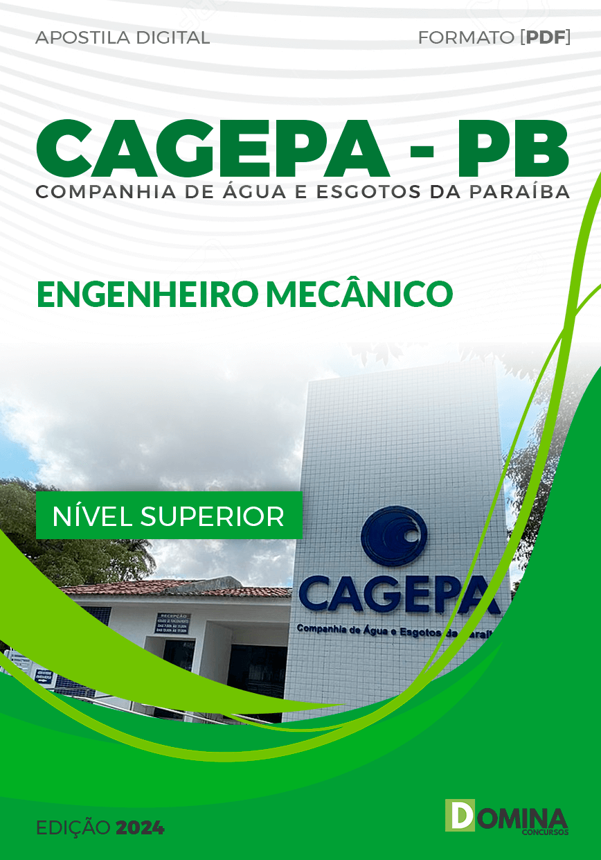 Apostila CAGEPA PB 2024 Engenheiro Mecânico