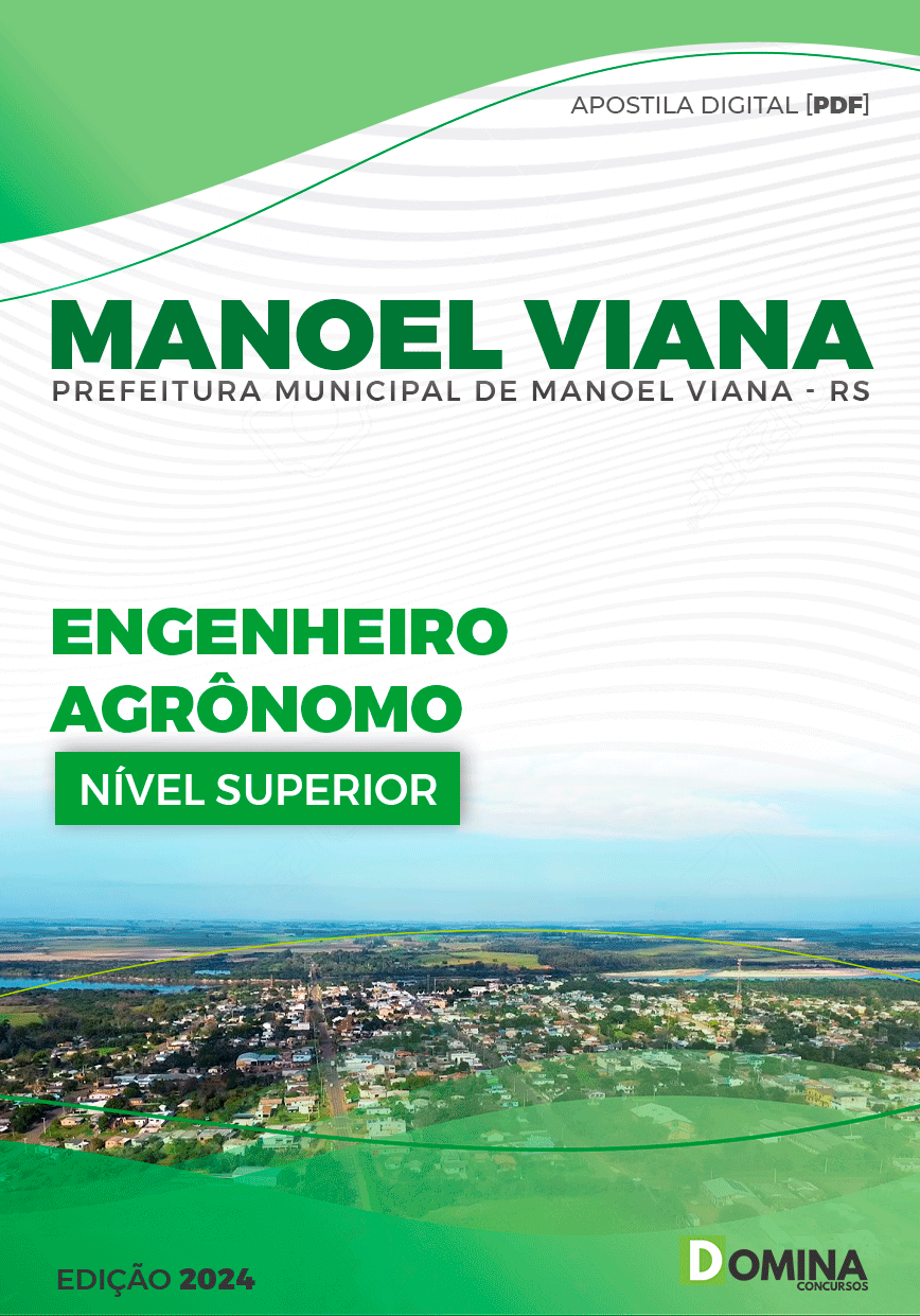 Apostila Engenheiro Agrônomo Manoel Viana RS 2024