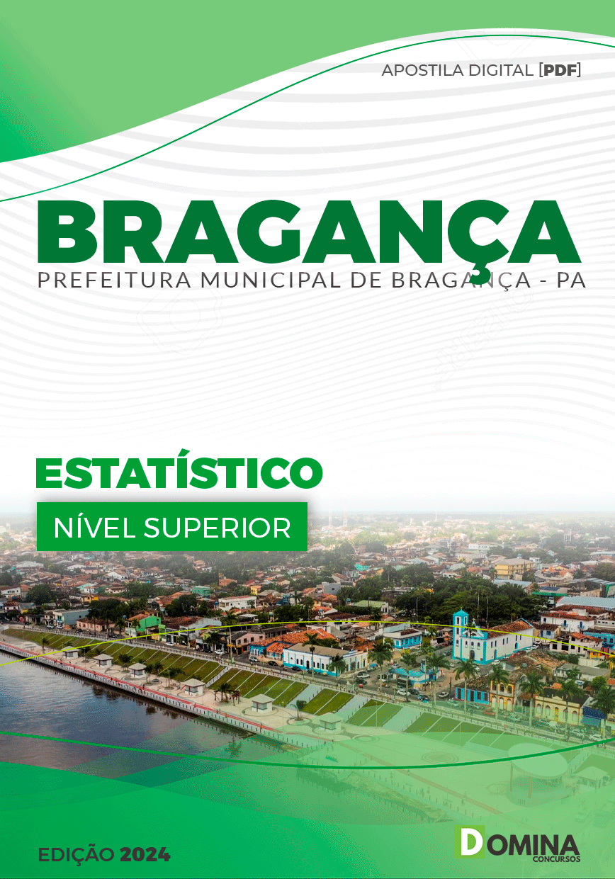 Apostila Prefeitura Bragança PA 2024 Estatístico