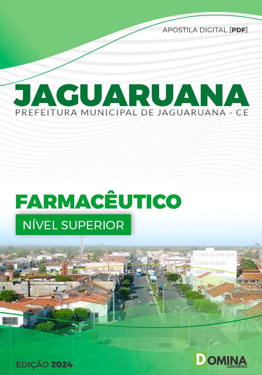 Apostila Farmacêutico Jaguaruana CE 2024