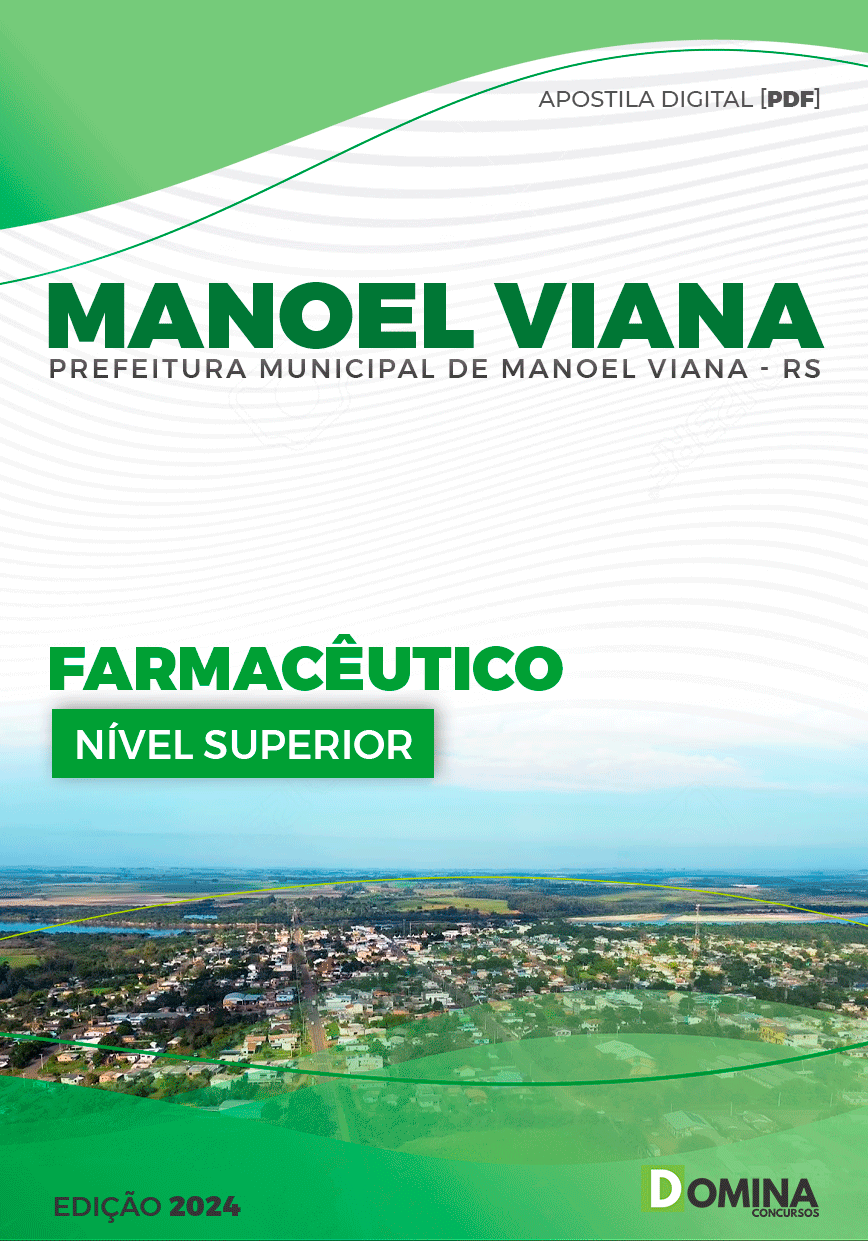 Apostila Farmacêutico Manoel Viana RS 2024