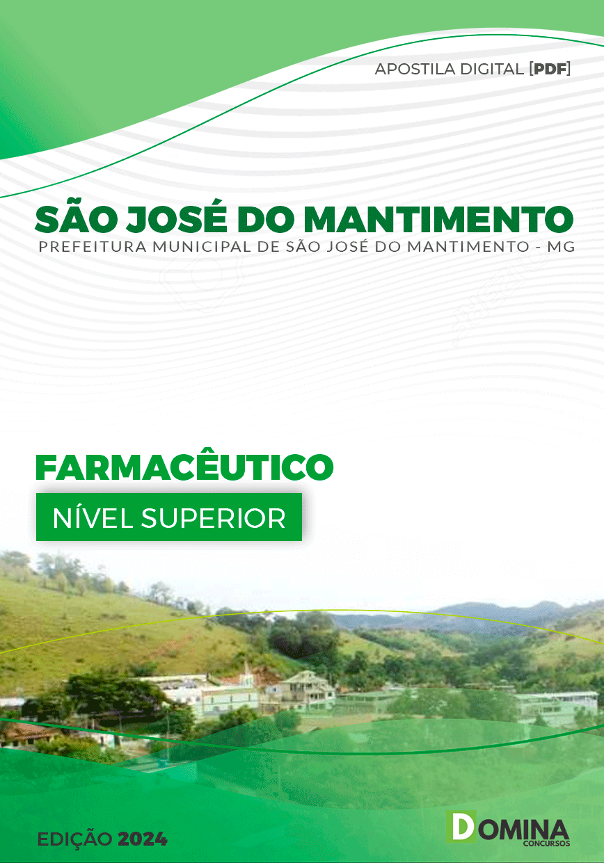 Apostila São José do Mantimento MG 2024