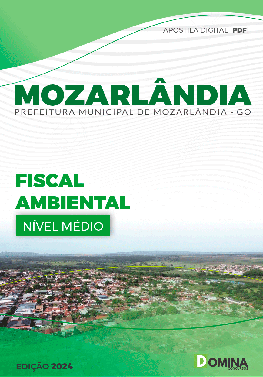 Apostila Fiscal Ambiental Mozarlândia GO 2024