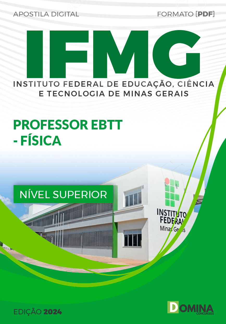 Apostila IFMG 2024 Professor EBTT Física