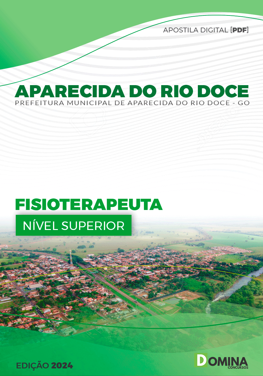 Apostila Aparecida do Rio Doce GO 2024 Fisioterapeuta