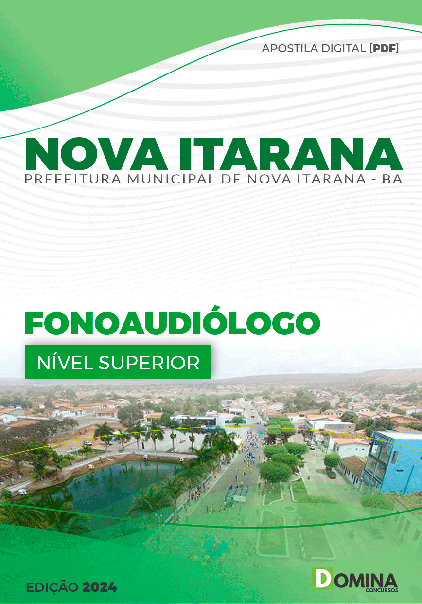 Apostila Fonoaudiólogo Nova Itarana BA 2024