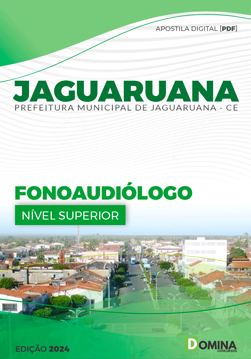Apostila Fonoaudiólogo Jaguaruana CE 2024